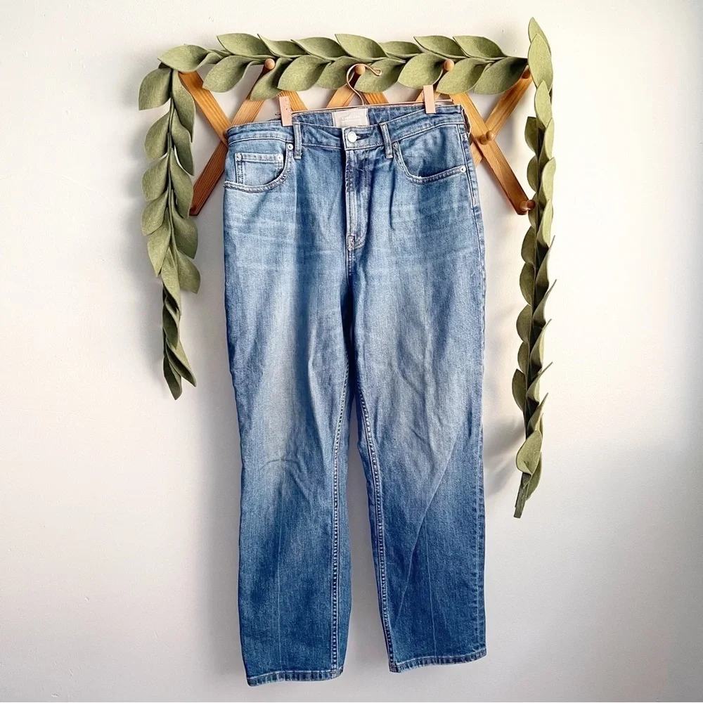 Everlane High Rise Straight Leg Jeans - Picture 1 of 7